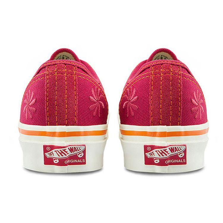 Vans Authentic Og Lx Low Top Skate Shoes Unisex Sneakers Light-Red VN0A4BV94IE