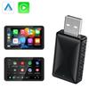 AB019F 2 In 1 CarPlay Android Auto Wireless Adapter Bluetooth-Compatible 5.4 WiFi 6 Connection Dongle