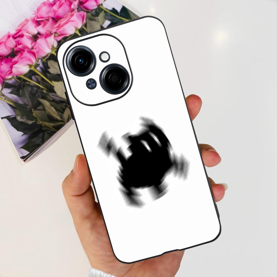 Для чехла телефона Tecno Spark Go 1 Чехол 2024 Популярный Цветок Мягкий Силикон Задняя Защитная Крышка Для Tecno Spark Go 2025 Pop 9 Чехол