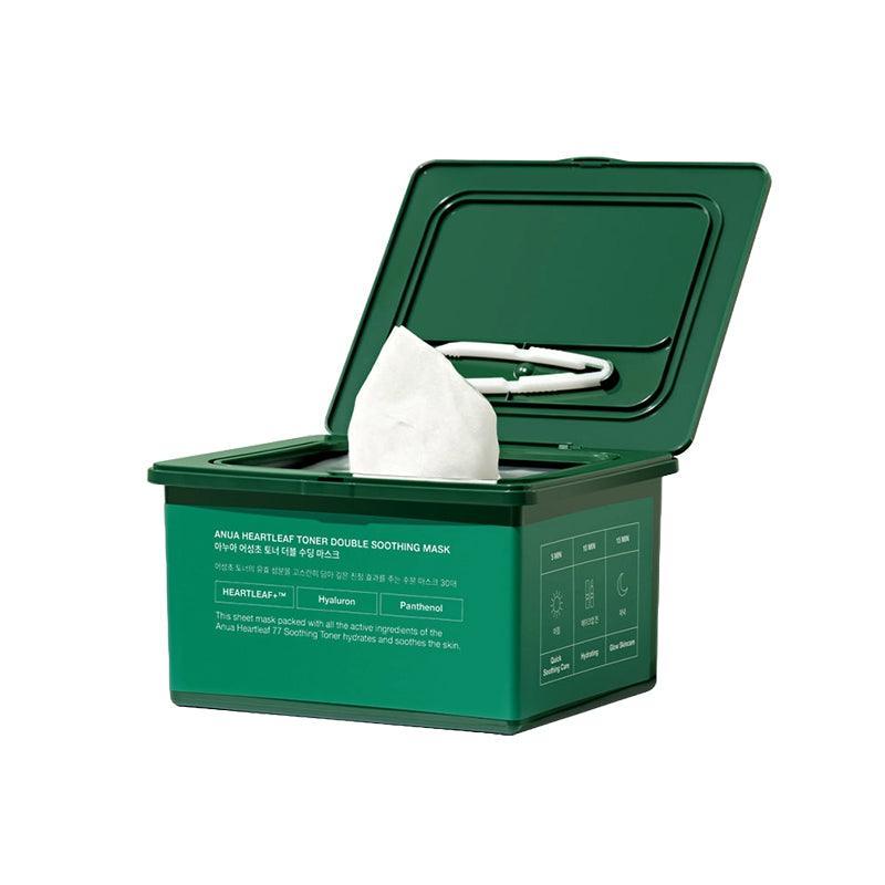 Anua Heartleaf Toner Двойная успокаивающая маска 30 шт.