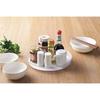 Pearl Metal HC-17 Rotating Storage Tray, 360-Degree Rotating Turntable for Spices, Seasonings, and Skits