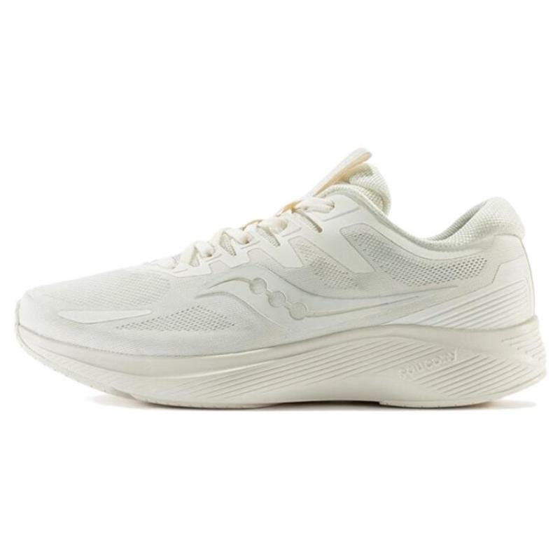 SAUCONY Амортизация Lancer Противоскользящие и износостойкие Дышащие Амортизирующие Кроссовки с низким верхом для тренировок и бега Унисекс Белые Saucony S28190-3