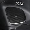 2/4pcs For Ford Focus MK2 Mk4 Mustang Fiesta MK7 ST Aluminum Car Audio Stereo Speaker Sticker Badge Decoration Auto Accessories GX2