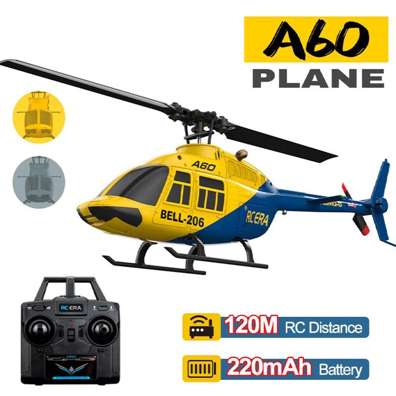 A60 Rc Plane Helicopte 2.4G 1:42 4WD RC Helicopter Model 6 Axis Gyro One Key Takeoff/Landing RC Helicopter Car Toy