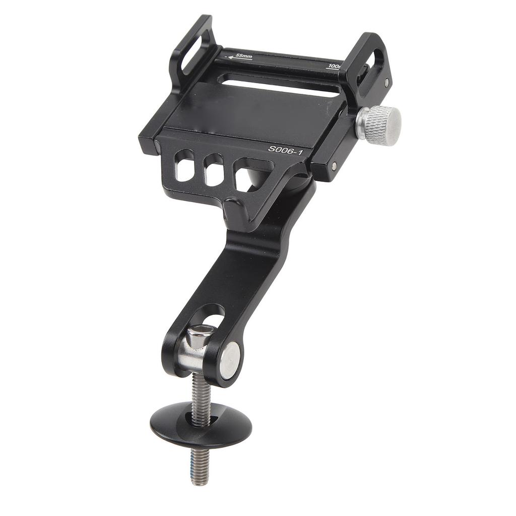 Bike Phone Mount Aluminum Alloy Bike Handlebar Phone Mount Holder Mountain Road Bike Navigation Cycling Equipment