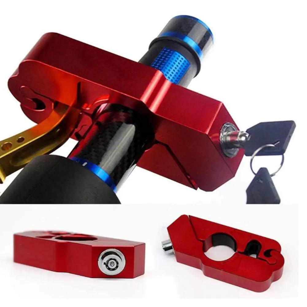Bike Motorcycle Lock Heavy Duty Anti-Theft Grip Throttle And Handlebar Security Front Brake Clutch For Bike/ Motorcycle Amagi