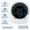 85ММ Цифровой GPS Спидометр 0-160М/Ч 0-200КМ/Ч Измеритель скорости с GPS антенной для автомобиля, морского судна, лодки, 7 цветов подсветки, датчик скорости