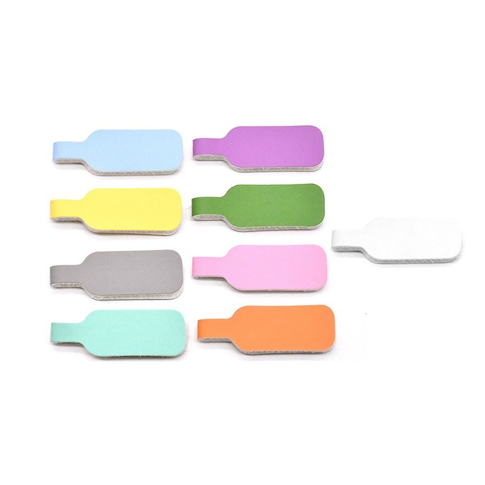 9/18/27/36pcs Useful Colored Cable Ties Writable Reusable Cable Identification Magic Tape Releasable Wire Management Tool