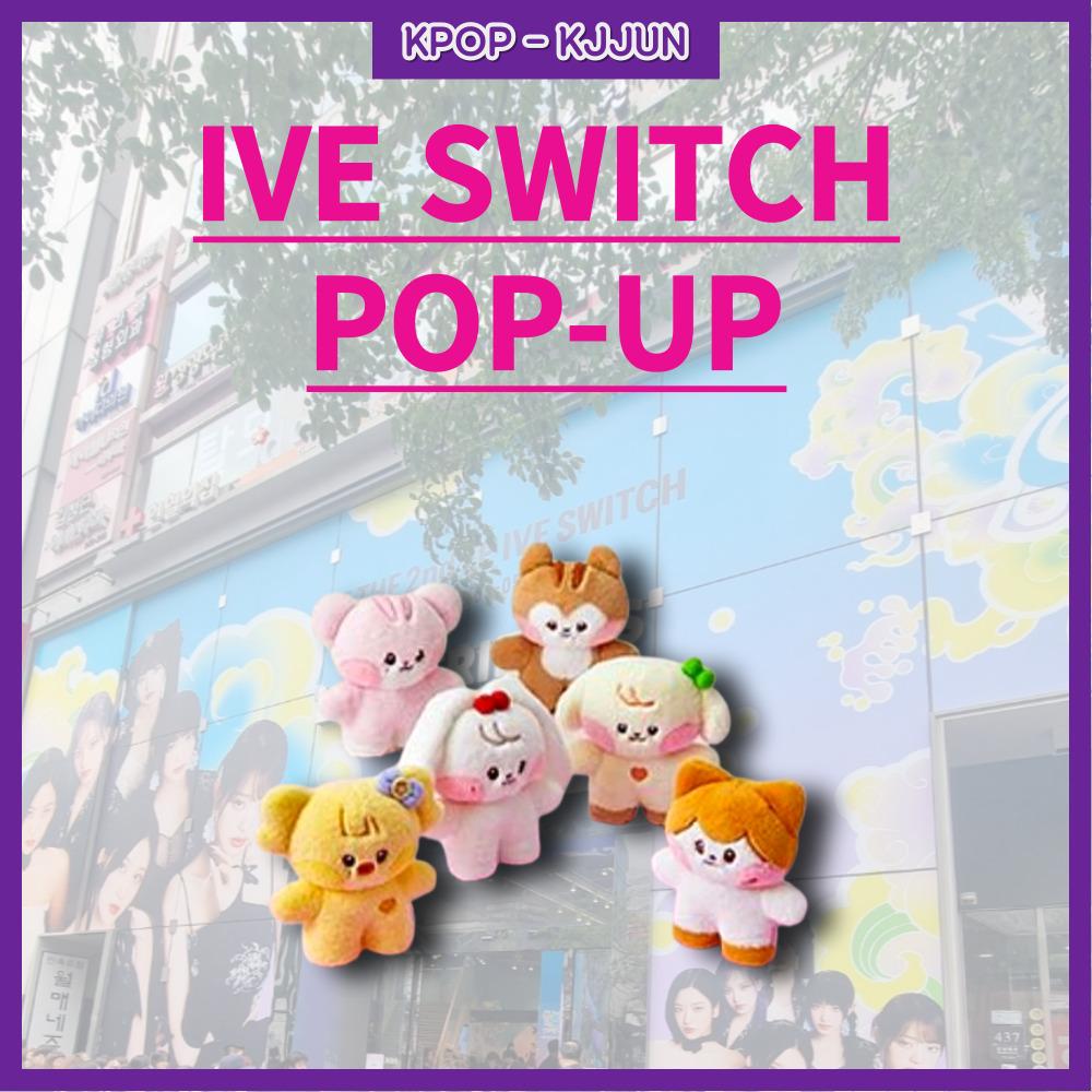 IVE Всплывающее окно переключателя, набор официальных случайных фотокарточек