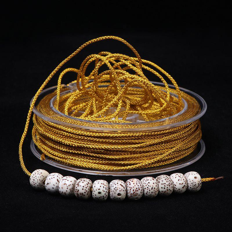 Вэньвань Неэластичный Ручной работы Нефритовый Макраме Буддийский Молитвенный Четки Браслет Шнур