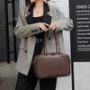 Handbag Women's Crossbody Bag Niche Genuine Leather Women's Bag Single Shoulder Small Square Bag Bowling Bag