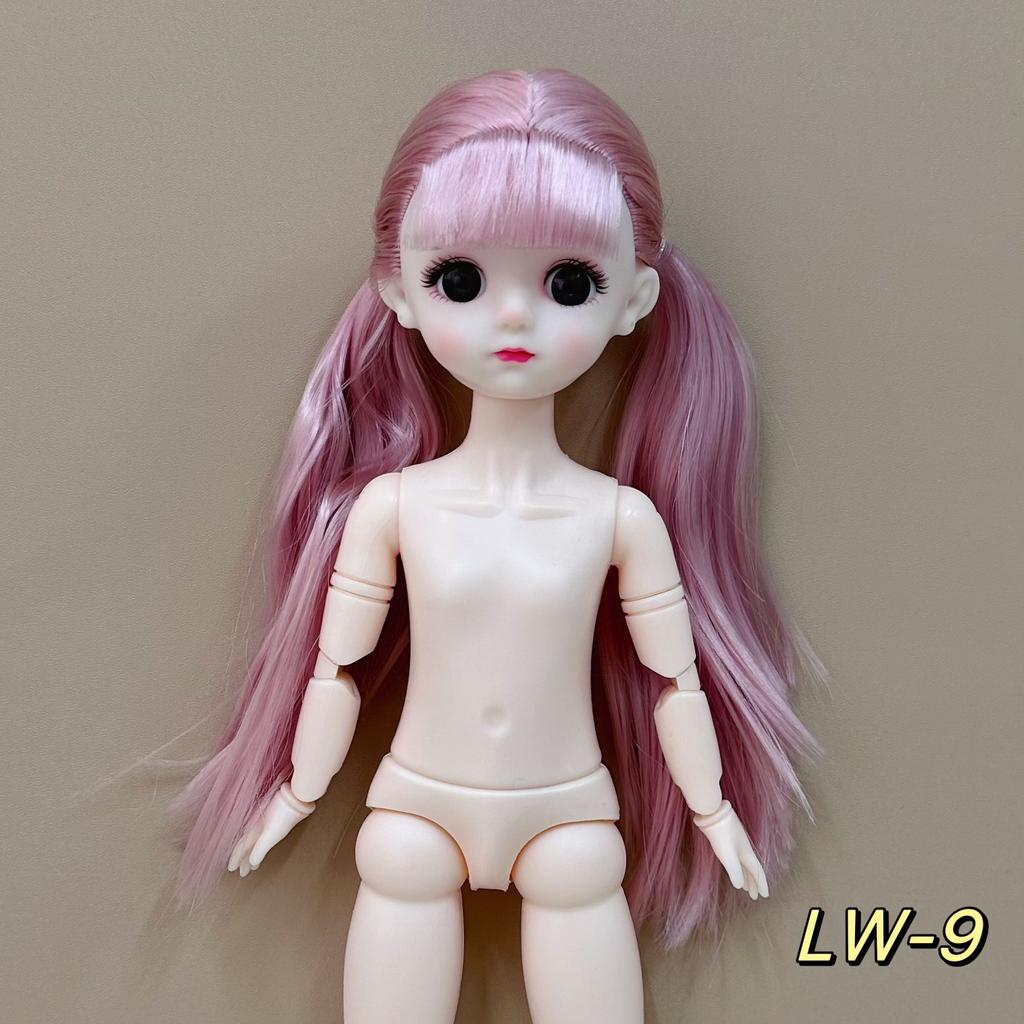6 минут 30 см BJD тело голая кукла 3D реальные глаза общие мышцы 20 суставов милая кукла меняющаяся девочка игрушка