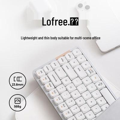 Механическая клавиатура Lofree OE915 с низким профилем и двумя режимами