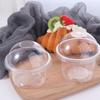 50pcs 250/300 ML Disposable Plastic Drink Cups Transparent Dessert Cups Yogurt Container  Smoothie