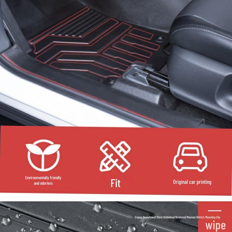 Совместимые коврики для Toyota: Коврики TPE с полным покрытием для 24 моделей Corolla и RAV4