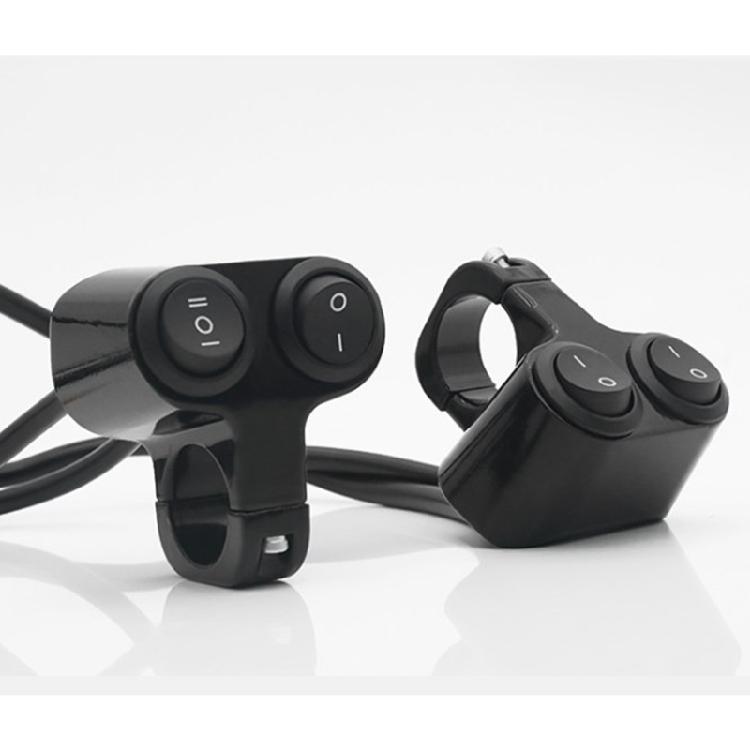 Коррозионностойкая мотоциклетная передняя фара-прожектор, переключатель управления на руле, подходит для безопасной ночной езды