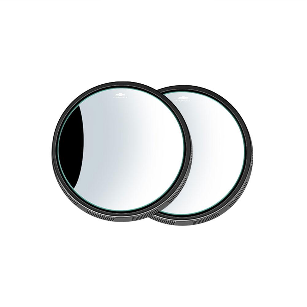AABJS1 2Pcs Round Frame Convex Blind Spot Mirror Reversing Mirror For Chevrolet Lacetti Aveo Cobalt Cruze Malibu XL Trax Camaro Captiva