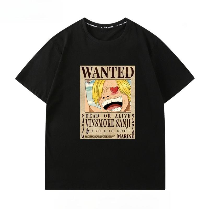 Шляпа-соломенка Луффи Чоппер ONE PIECE Двумерный Дизайн Футболка с коротким рукавом Шорты из чистого хлопка Мужская и женская футболка