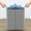 Сумка для хранения одеял в клетку «гусиная лапка» большой вместимости, влаго- и плеснестойкая, нетканая сумка для переезда