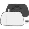 Комплект левого зеркального стекла с подогревом для Jeep Grand Cherokee, сторона водителя LHD # 5142875AA