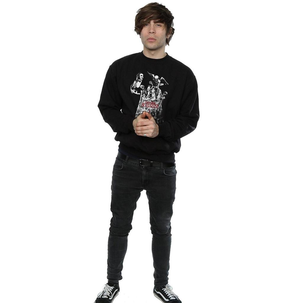Beetlejuice Mens Graveyard Pose Sweatshirt