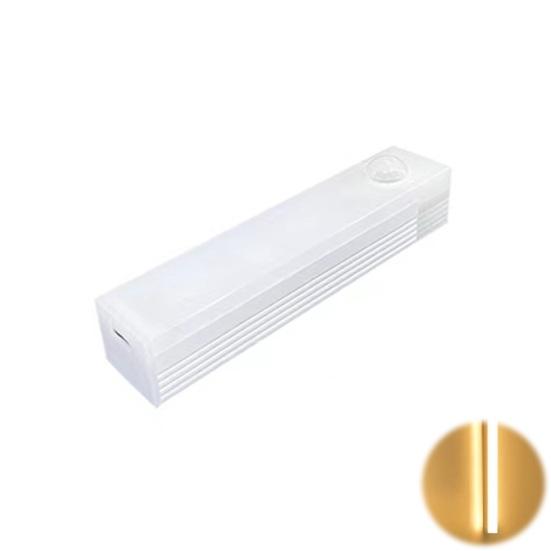 10/20/30СМ Светодиодный светильник с датчиком движения PIR, Перезаряжаемый через USB, Беспроводной ночник для спальни