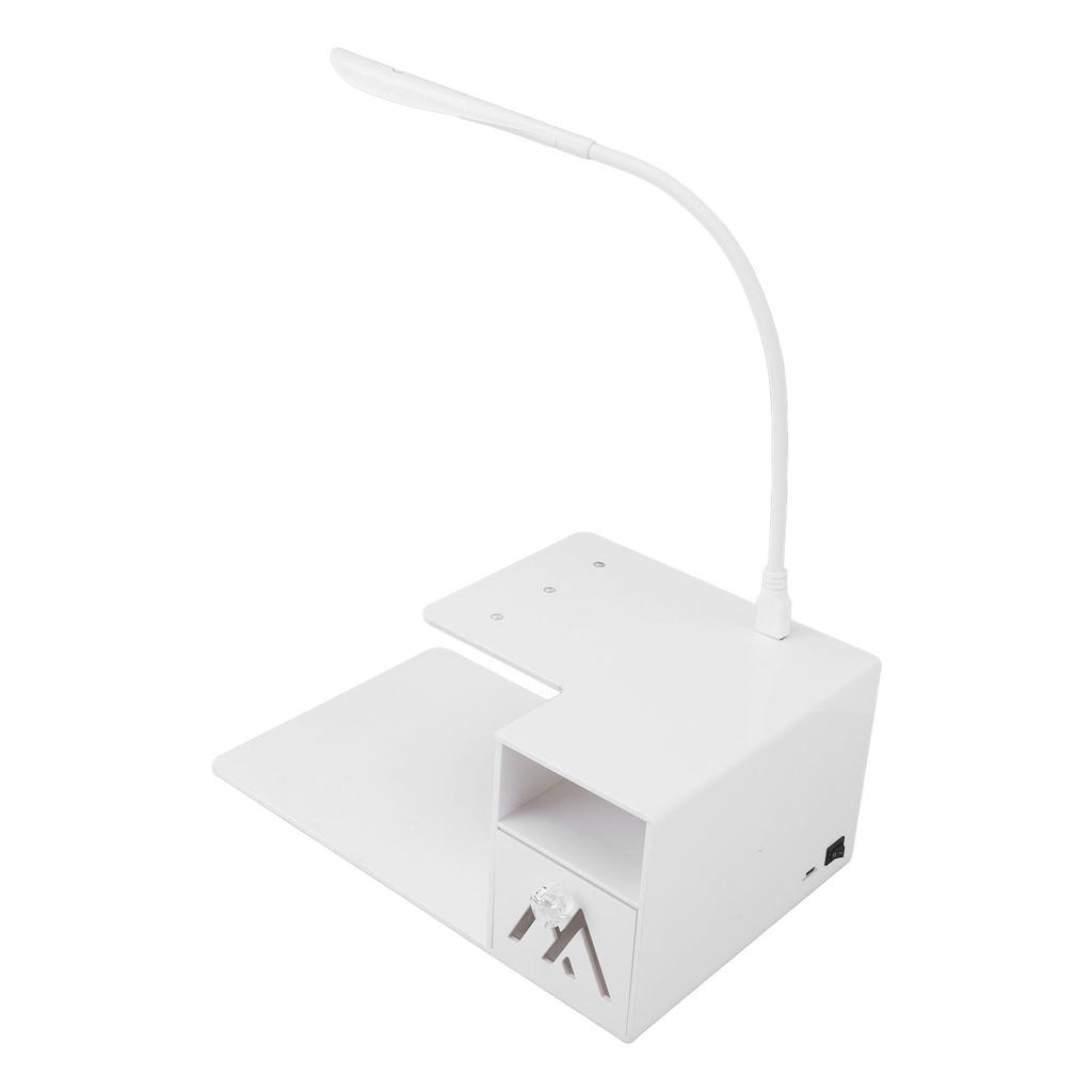 Eyelash Extension Pillow Shelf with LED Light Rechargeable Acrylic Lash Grafting Makeup Workbench