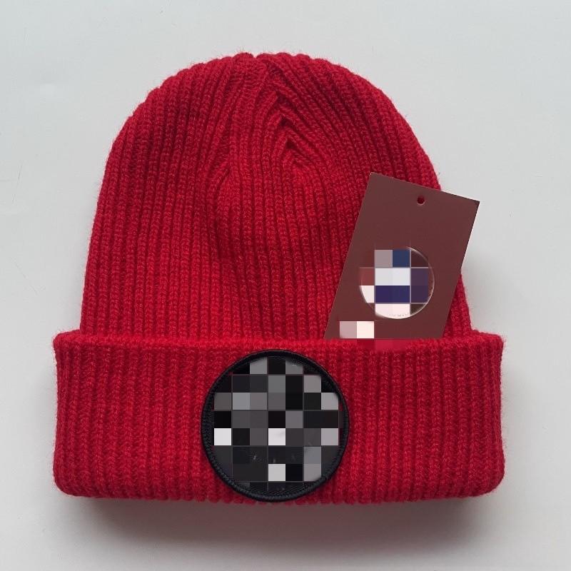 Knitted Winter Hat Outdoor Windproof Cold Proof Fashion Solid Color Warm Hat