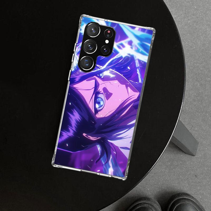 Чехол для телефона Bleach Кучики Рукия для Samsung Galaxy S26 S25 Edge S24 S23 Ultra S22 Plus S21 FE S20 + Художественный персонализированный Fundas