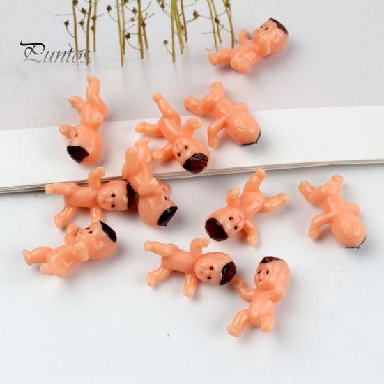 Пластиковый набор для игр в детскую вечеринку, 1-дюймовые фигурки мини-детей для украшения торта King, игра в кубики льда, небольшие украшения для игр в детскую вечеринку