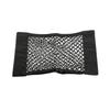 Car Rear Seat Storage Bag Trunk Mesh Auto Trunk Organizer Net Magic Sticker Pocket Bag
