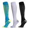 1Pair Comfortable Sports  Compression Socks Breathable Cycling Socks Fitness Long Leg Socks  Running