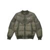 Windproof Stand Collar Short Down Jacket Men Outerwear Yellow Green CU4403-380