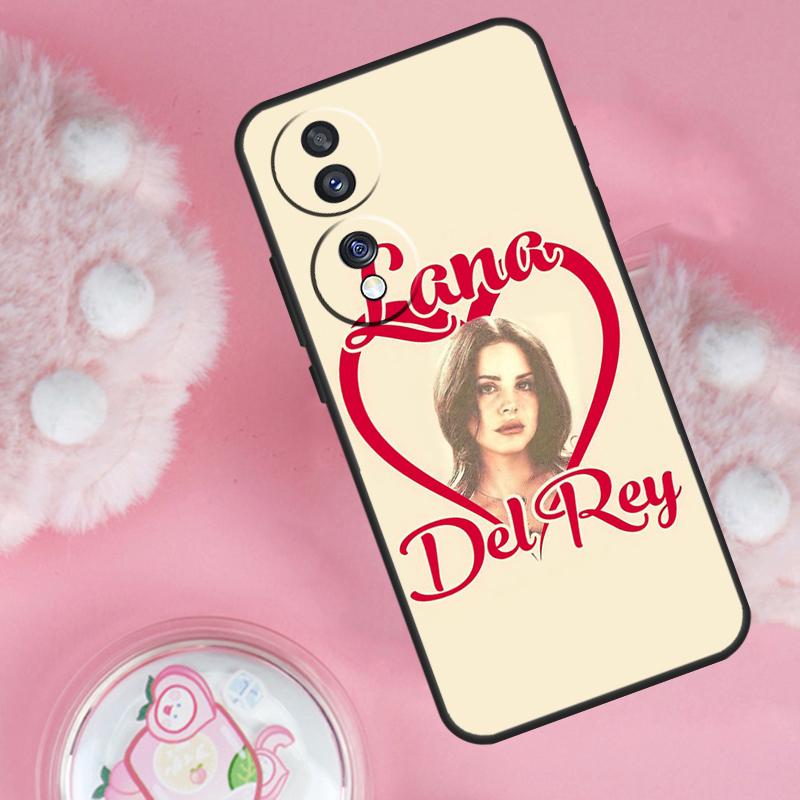 Чехол для телефона Honor Magic 7 Lite 5 6 Pro Honor 200 50 70 90 Lite X9b X9a X8b X8a X8 X9 X9c с изображением певицы Ланы Дель Рей