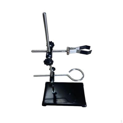 Лабораторный стенд с железной основой, набор металлических изделий с проектом по химии и научным экспериментам