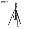 KINGJOY FL2009 Adjustable Metal Tripod Light Stand 10kg 22lbs Load Capacity 1 4 Inch Screw Max. Height 182cm 6ft for