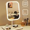 Women Bedroom Dressing Mirror Modern Desktop Vanity Mirror 3 Color Light LED Makeup Mirror Touching Mirror