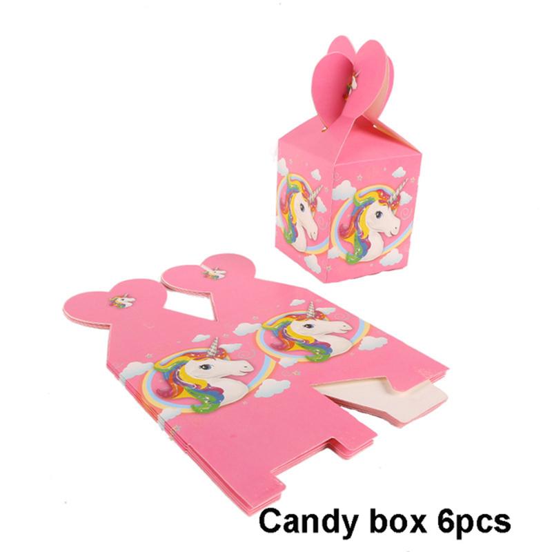 Товары для вечеринки в стиле «Единорог» Набор столовых приборов, бумажный стаканчик Unicorni, тарелка, украшение на торт для детей, день рождения, вечеринка, детский душ, украшения для девочек