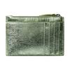 Gucci GG Marmont zipper key bag cow leather card holder women's light green patent leather