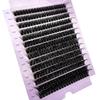New 280Bundles 100D Cluster Eyelash Extension 9-16mm Natural Thick Style Individual Eyelashes Handmade Eyelash Bundles Mink Lash