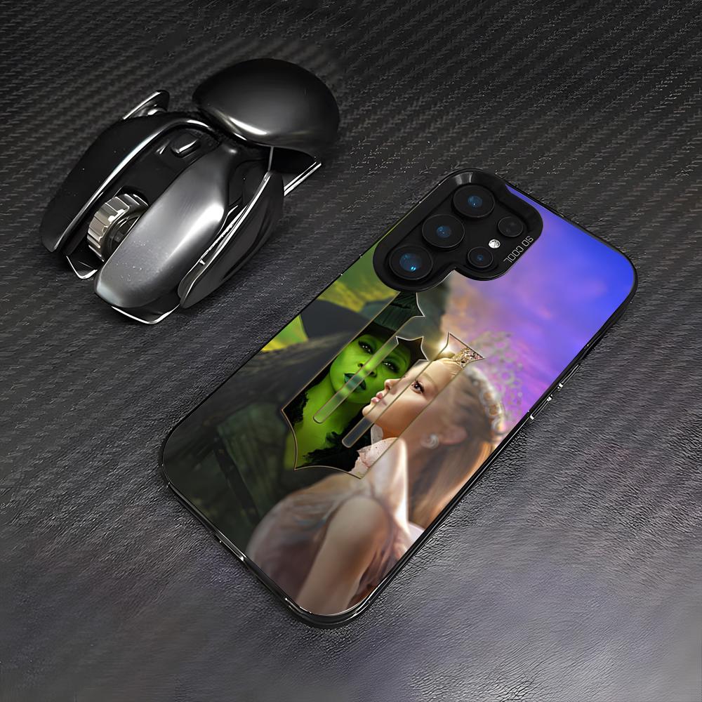 Злой мюзикл Зеленый чехол для телефона для Samsung S26 S25 Plus S20 S20 Plus S22 Ultra S23 FE S21 Plus S21 Ultra Цветная крышка