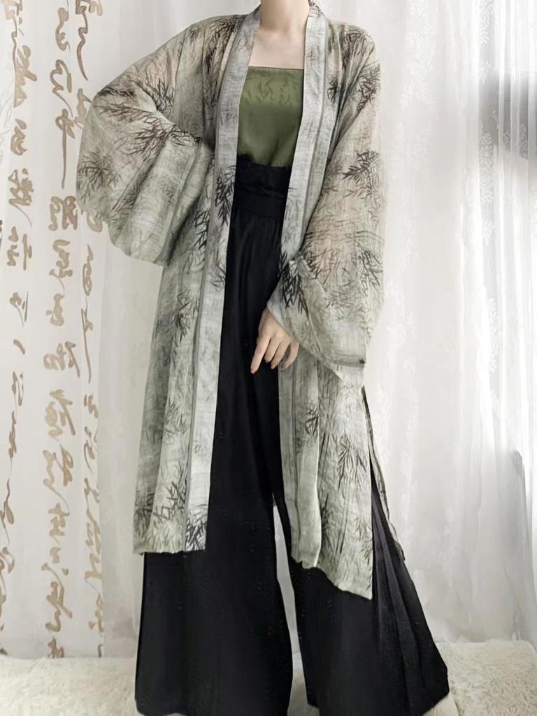 Китайский стиль династии Сун, женский повседневный костюм Hanfu, элемент Han, женская одежда