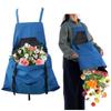 Durable Fabric Gardening Apron Quick Release Fruit Picking Bag Harvesting Apron Outdoor Picking