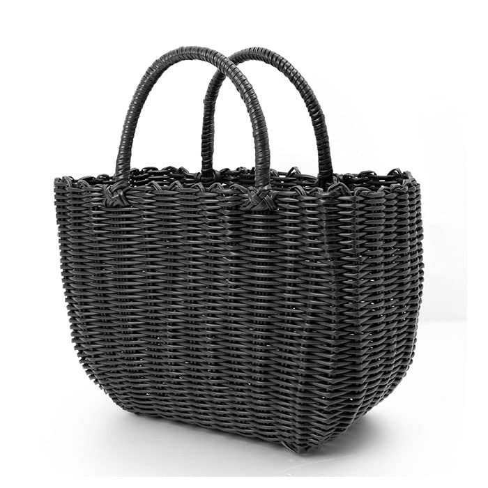 Murataya Vinyl Basket Bag, P.P. Cherry Bag 9671