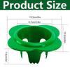 Sprinkler Protector Flower Shaped Lawn Sprinkler Head Protector Round Dust Proof Impact Resistant Sprayer Guard for Lawn