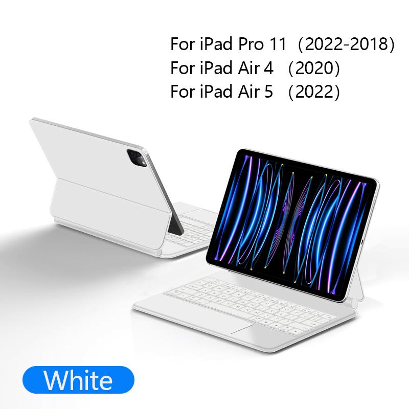 Клавиатура Magic Keyboard с подсветкой и тачпадом для iPad Pro 11 1-го, 2-го, 3-го, 4-го поколения, Air 4, 5 10.9, магнитный смарт-кейс, беспроводная клавиатура