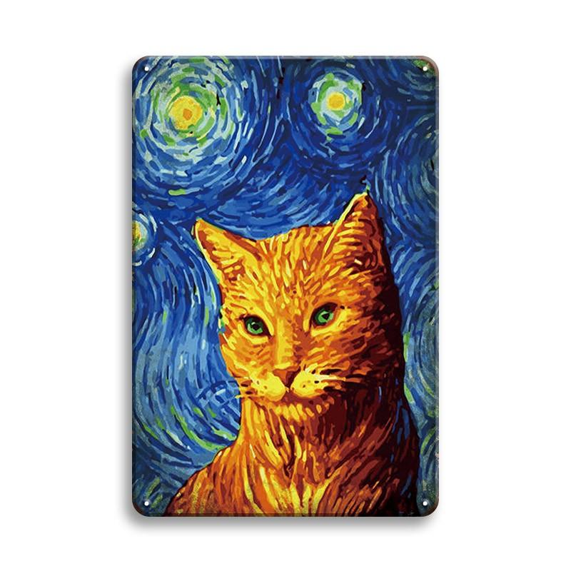 INEED винтажная табличка для домашних животных, кошка, собака, металлическая жестяная вывеска, паб-бар, домашний декор, Лев, корги, овчарка, художественный постер, Ретро Декор, настенная железная пластина