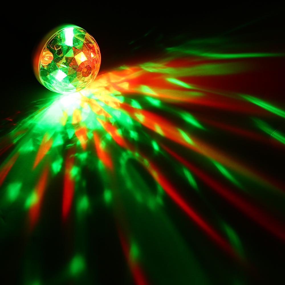 Полезная 4W 3 светодиодная USB RGB красочная сценическая лампа неонового света для вечеринки в диско-баре