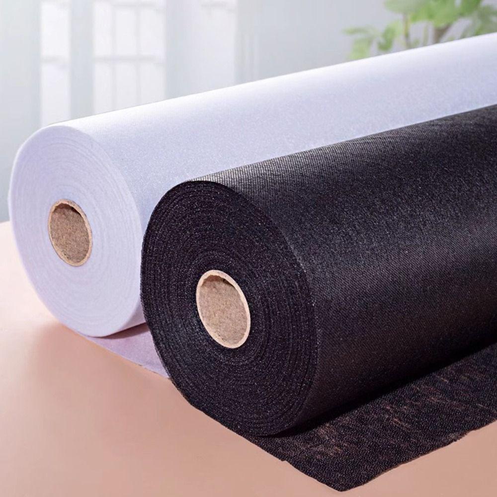 5M/Lot Fusible Interlining Fabric Lightweight Non-Woven Iron On Lining 30g/m Adhesive Interfacing Fabric