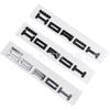 Suitable for A8 car logo modification Horch founder version letter sticker HORCH tail label leaf board decorative sticker